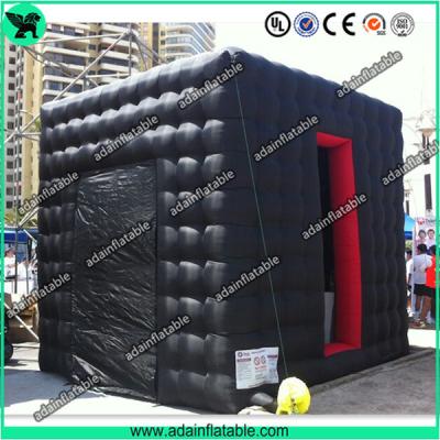 China Black Inflatable Photo Booth, Event Inflatable Booth,Party Inflatable Square Tent for sale