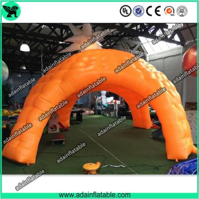 China Giant Inflatable Tent, Orange Inflatable Cube Tent, Event Spider Tent for sale