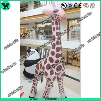 China 6m High Inflatable Giraffe,Inflatable Giraffe Cartoon, Giraffe Animal Inflatable for sale
