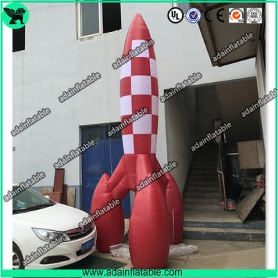 China 3m Advertising Inflatable Rocket Model,Event Rocket Customized for sale
