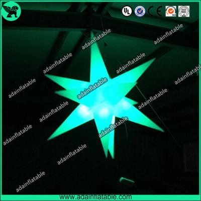 China 1.5m Beautiful Lighting Inflatable Star,Event Inflatable Star for sale