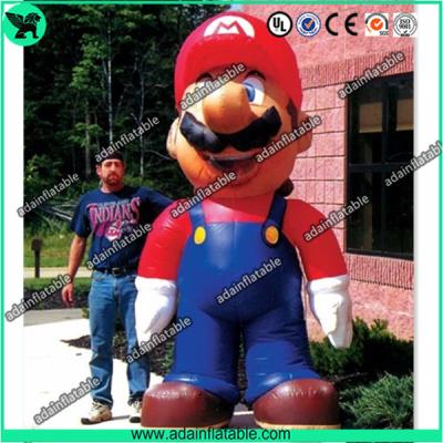China 5m Inflatable Mario,Inflatable Mario Cartoon,Giant Inflatable Mario for sale