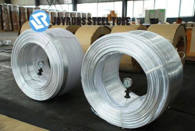 China B241  Aluminium Pipe Coil 1060 Astm B491 Tube For Evaportator  7.94*0.8mm for sale