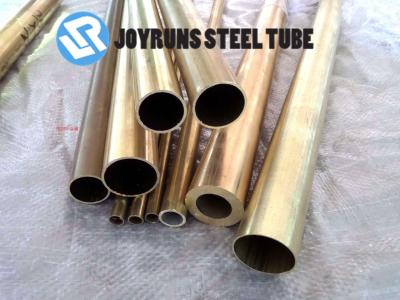 China 25.4*1.25MM ASTM B111 C44300 , Admiralty Brass Seamless Carbon Steel Pipe for sale