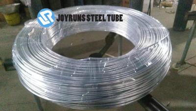 China 3.16*0.5mm Double Wall Brazing Steel Tubing , SPCC Thin Wall Galvanized Tubing For Compressor for sale