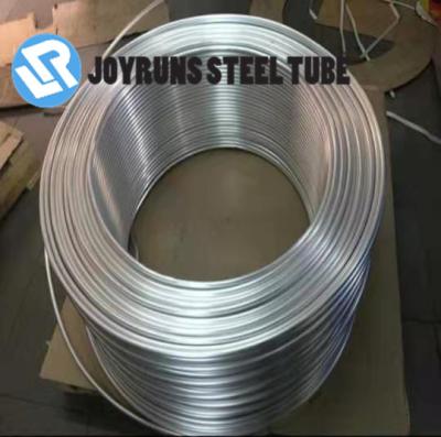 China 1070 ASTM B210 Aluminium Pipe Coil 6.35mm*1.0mm Aluminum Alloy Tube For Refrigeration for sale