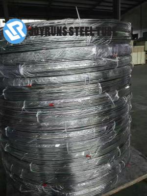 China EN10139 DC04 Double Wall Steel Tube 7.94MM*0.9MM Zinc Galvanised Steel Pipe Coil for sale