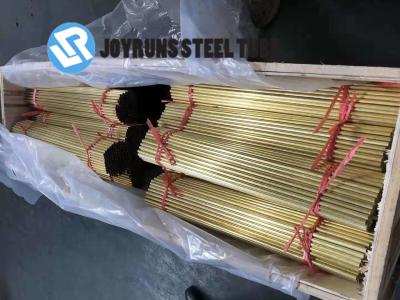 Chine tubes sans couture en laiton froids en laiton en aluminium des tubes ASTM B111 C68700 Drawning de 24mm*1mm à vendre