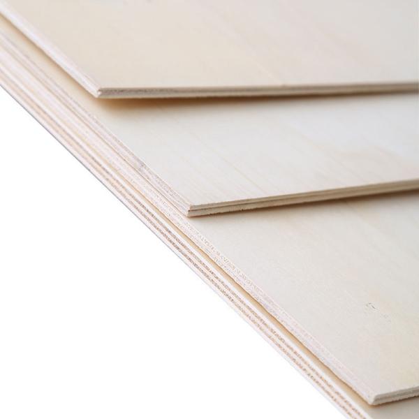 Quality FSC 15mm/18mm E0 Glue Bleached Poplar Faced Full Poplar Core Plywood for sale