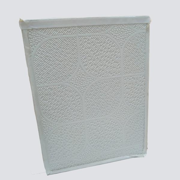 Quality PVC laminated gypsum ceiling tiles for indoor decoration for sale