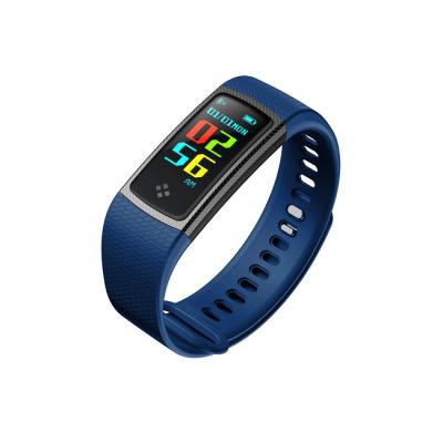 China Nice  color smart bracelet with blood pressure function bluetooth bracelet support iphone and Android phone systerm for sale