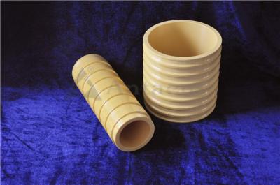 China High Purity Customized 99 Alumina Ceramic Tube By Customers' Drawings for sale