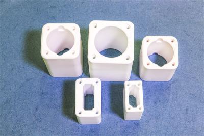 China Abrasion Resistant 95% Alumina Custom Ceramic Fuse With Holes For Fuse Protection for sale