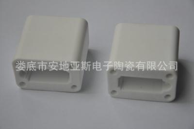 China Ivory Metallized Alumina Ceramics Housing For Fuse 32 Kpsi Tensile for sale