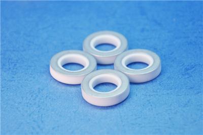 China AL2O3 Metallized Ceramic Insulator Ceramic Shaft Seal Ring ISO14001 for sale