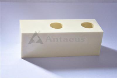 China Ivory Advanced Structural Zirconia Ceramic Blocks Wear Resistant for sale