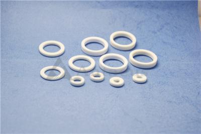 China Ivory Alumina Ceramic Washer 95% AL2O3 Machining Ceramic Material for sale
