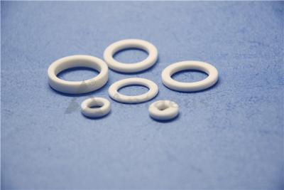 China White Aluminum Oxide Insulator Precision Ceramic Machining Seal Ring for sale