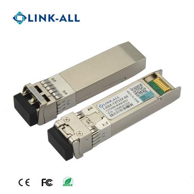 China 10G SFP+ BI-Direction 1270NM/1310nm 1310nm/1270nm 60km Transceiver with DDM LC for sale