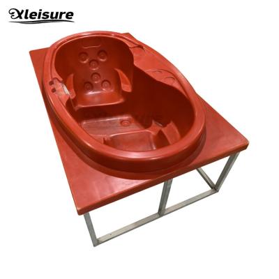 Chine Made in China oval spa hot tub mold wood-fired acrylic hot tub mould 2-person outdoor spa bathtub fiberglass FRP spa poo à vendre