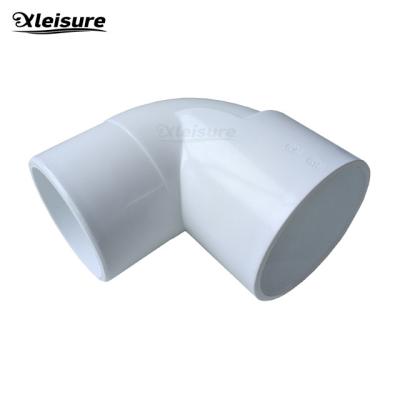 Cina Wholesale high quality 2'' elbow 90 degree slip x spigot (female end * male end) for spa hot tub bathtub plumbing in vendita