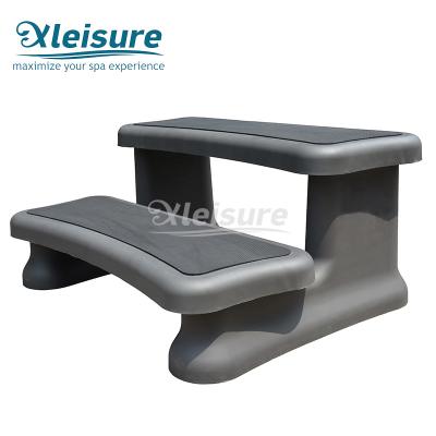 China Toughened PP Spa Tub Accessories Universal  Plastic Steps For Hot Tub Easy Installation for sale