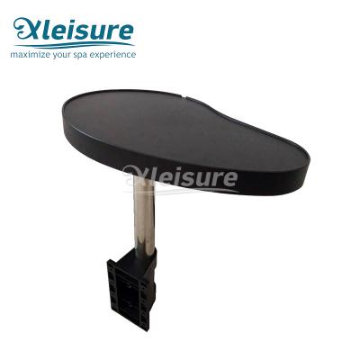 China Leisure Hot Tub Side Bar Table Adjustable Height Direction For Sauna Rooms for sale