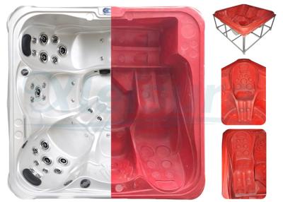 China ODM Hot Tub Mould Spa Mould Full Therapy Lounges Multi - Level Seating for sale