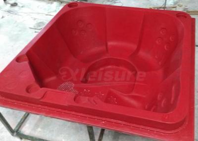 China Molde acrílico feito à mão 175mm da banheira de hidromassagem raio de canto com assentos sem entravas à venda