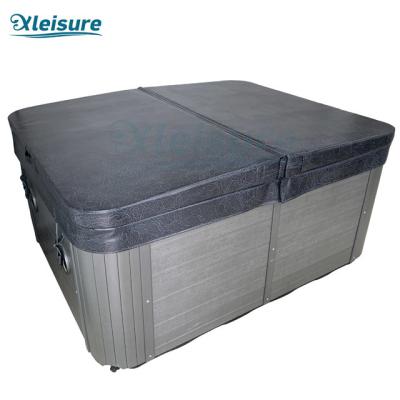 China Cover Spa OEM Square Waterproof Foldable Hot Tub Cover Outdoor SPA Swimming Pool Cover for sale