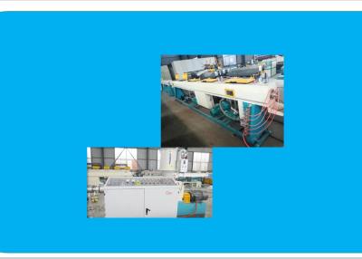 China 50kg/H 51mm PE Flexible Pipe Machine Extrusion Line Without Dust for sale