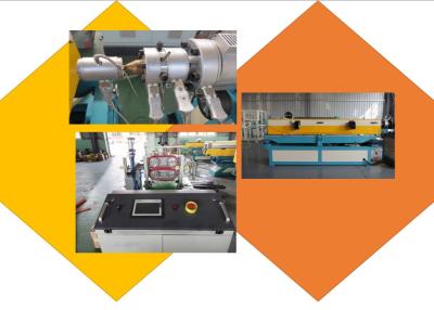 China 800mm 1200kg/H Corrugated Pipe Extrusion Line for sale