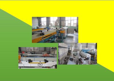 China 50mm HDPE Corrugated Pipe Extrusion Making Machine Line for sale