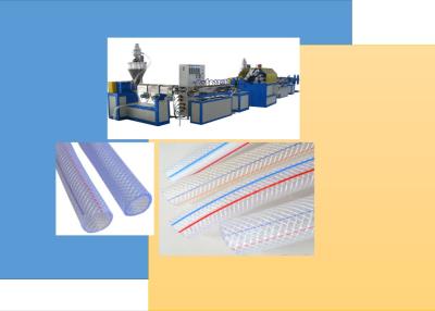 China Polyester Fiber 31mm Flexible Pipe Machine for sale