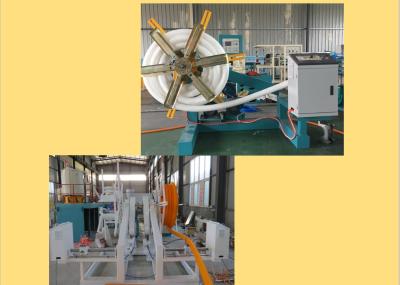 China Integral 100kw 12m/Min Corrugated Drain Pipe Extruder for sale