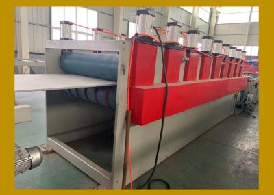China PP Hollow Cross Plastic Sheet Extrusion Line Integral Type Extruder for sale