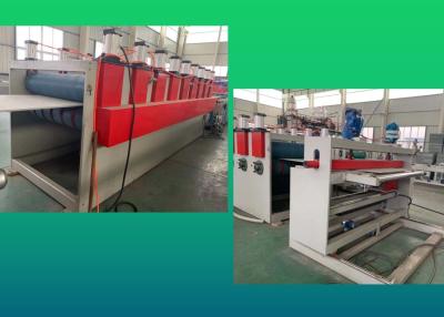 China Integral Single Screw PP Grid Board Extruder Machine for sale