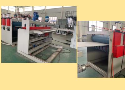 China Multiple Feed PC PP Hollow Cross Sheet Extruder Machine for sale