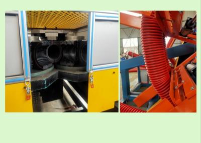China Single Wall Deep Screw Corrugated Pipe Extrusion Line 100kg/H for sale
