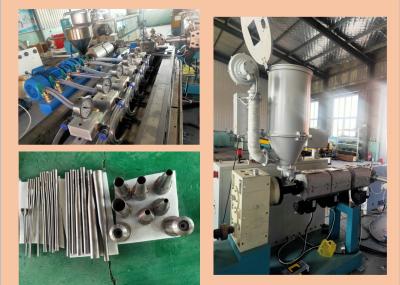 China 40r/Min PVC Corrugated Pipe Extrusion Line 18.5kw for sale