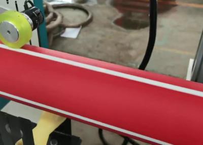 China cadena de producción plana del tubo del PVC del tornillo gemelo cónico 250-300kg/h en venta
