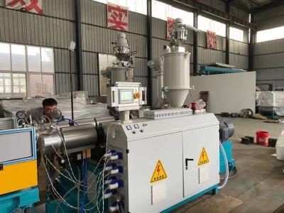 China 32-110mm Double Wall Corrugated Pipe Extrusion Line Making Machine for sale