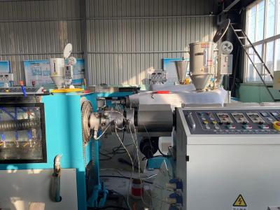 China linha de produção plástica da máquina da tubulação espiral do carbono dos PP do HDPE de 25-100mm à venda