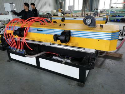 China Plastic PVC PE PP Corrugated Pipe Extrusion Production Line Single Screw 40kg/H for sale