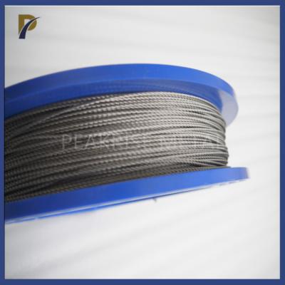 China Purity 99.95% Pure Tungsten Wire Filament Heater 4 Strands Of Tungsten Wire For Vacuum Coating Tungsten Twisting Wire for sale