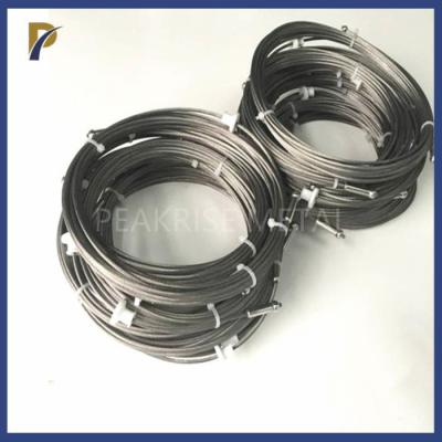 Китай Свойства веревочки кабеля электрода провода вольфрама диаметра 5.0mm провода вольфрама для печи одиночного Кристл вакуума продается