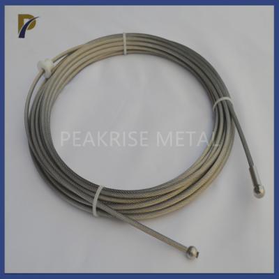 Китай веревочка провода сплава вольфрама 4.5mm чистая точная для характеристик печи одиночного Кристл провода вольфрама высококачественных продается