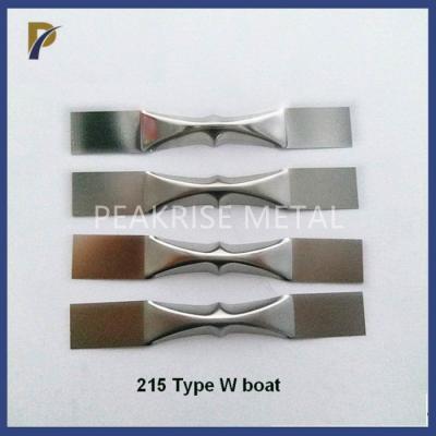 China Custom Stamping Tungsten Boat Special Shaped Tungsten Boats For Vacuum Coating Evaporation Industry for sale