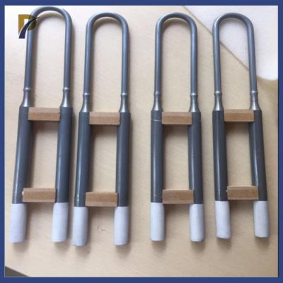 China High Temperature Furnace MoSi2 Heating Rod With Vickers Hardness 570 Kg/Mm2 for sale