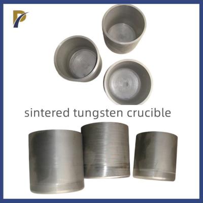China High Temperature Tungsten Pot Sintering Tungsten Crucible For Sapphire Crystal Growth for sale